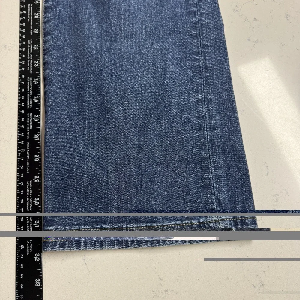 Polo Ralph Lauren Blue Hampton Relaxed Straight Leg Denim Jeans Men's 46x32‎